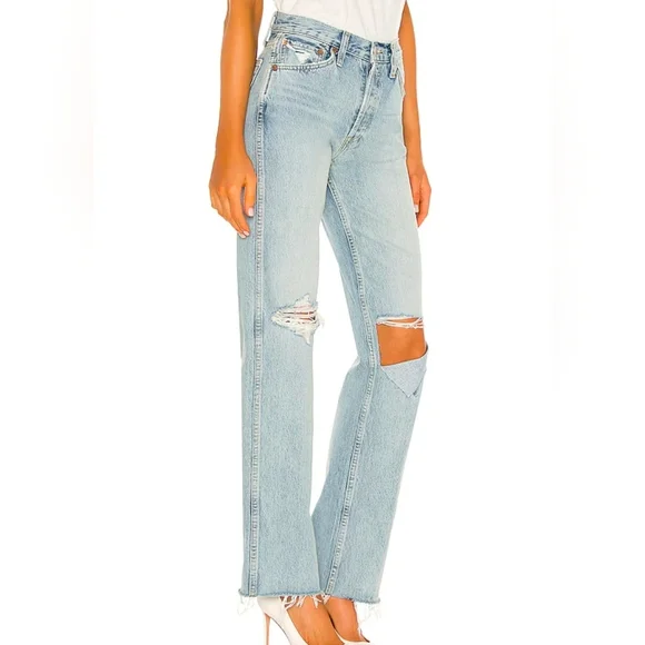 RE/DONE High Rise Loose Jeans - Picture 3 of 16